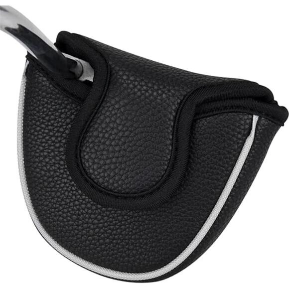 Golf Mallet Putter Cover Headcover Club Protector Magnetic Closure for Scotty - Picture 8 of 8
